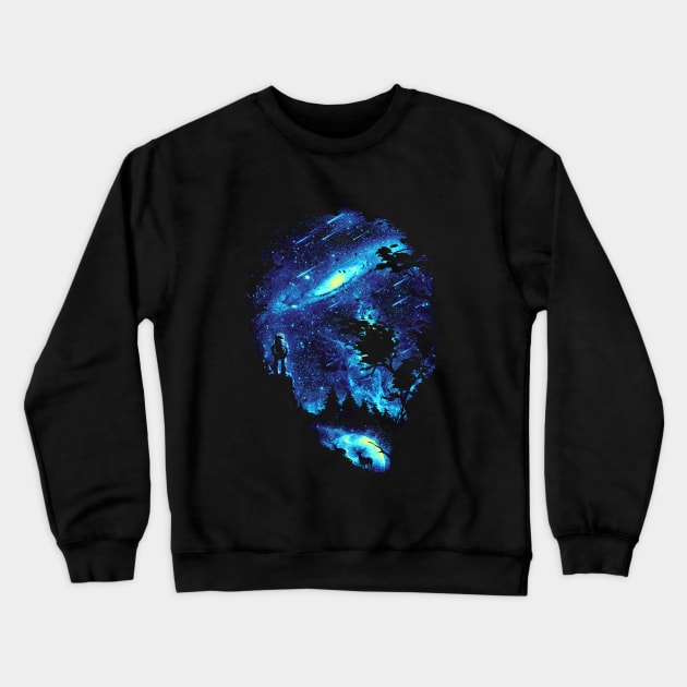 Cosmic Revelation Crewneck Sweatshirt by nicebleed